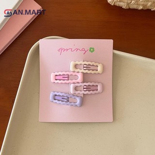 Bigdealssuper 4 Cái / bộ Màu Hồng Đơn Giản Trái Tim Ngôi Sao Kẹp Tóc Cho Bé Gái Kẹp Tóc Dễ Thương Barrettes Phụ Kiện Thời Trang Quà Tặng Siêu