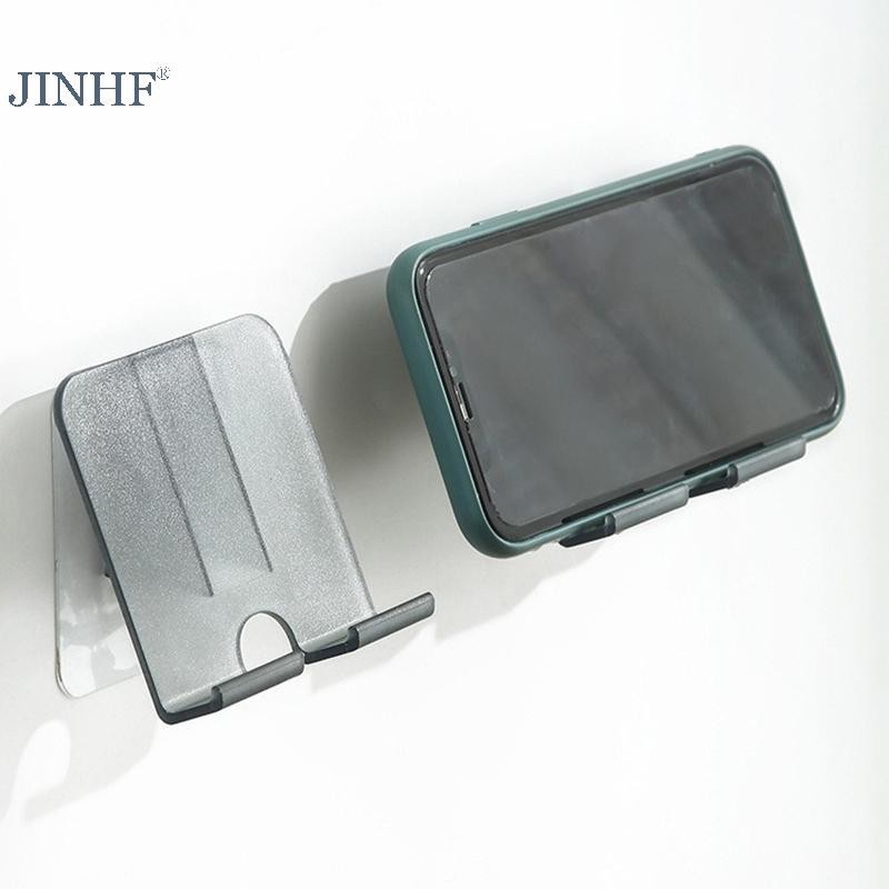 JINHF Chống Thấm Nước Đa Năng Điện Thoại Di Động Giá Đỡ Máy Tính Bảng Giá Đỡ Phòng Tắm Nhà Vệ Sinh Tường Đứng Cho Huawei HOT