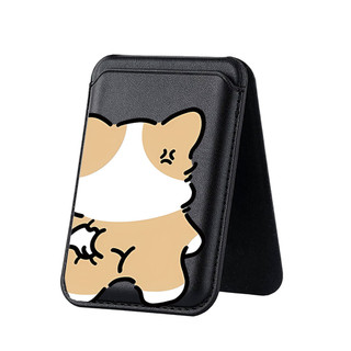 Cặp Đôi Puppy Họa Tiết Ví Cho iPhone 17 17pro 17promax 16 15 14 13 12 pro Max 16Plus Thẻ Giá Đỡ Điện Thoại Cho Ốp Lưng Túi Bao