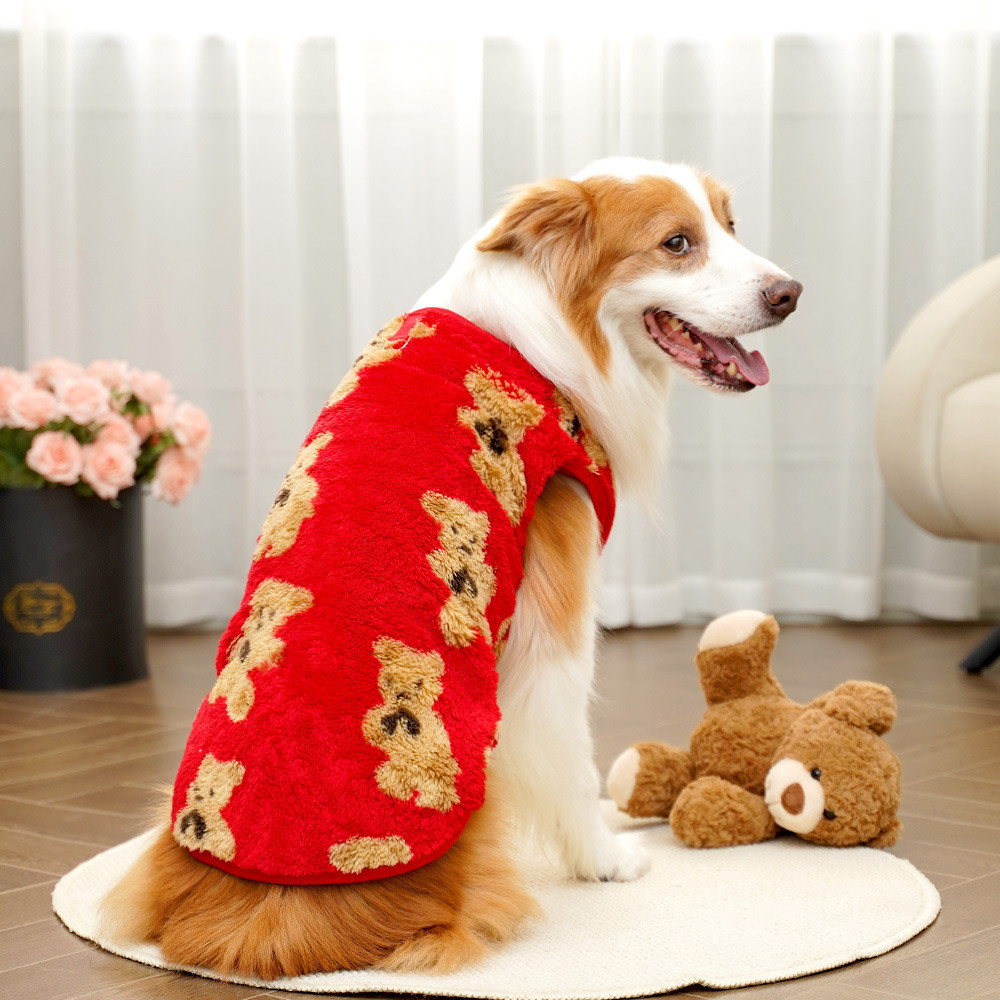 【Ready Stock】 Autumn and Winter New Cat Clothing Dog Golden Retriever Pet Clothes Cat Dog Clothes Supplies mF2L
