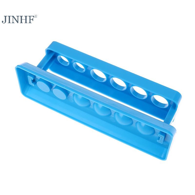 JINHF Hỗ Trợ Burette Đứng Phòng Thí Nghiệm Ống Kiểm Tra Đứng Kệ Nhựa Ống Kiểm Tra Giá Đỡ Phòng Thí Nghiệm Đồ Dùng Học Tập HOT