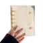 SA 6 Lỗ PVC Chất Kết Dính Bao 6 Lỗ Đấm Album Ảnh Có 6 Nhẫn PVC Thư Mục Thẻ Dành Cho Kế Hoạch Máy Tính Xách Tay Có Thể Đổ Lại