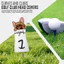 Mới Câu Lạc Bộ Golf Vỏ Câu Lạc Bộ Bằng Gỗ Dễ Thương Họa Tiết Chó Con Bóng Đầu Vỏ Bảo Vệ Đầu Bao Da Đồ Chơi Golf