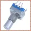 Bộ mã hóa Detent trục 20 điểm và quay 360 độ có nút nhấn Xanh lam + Bạc (R F C V)