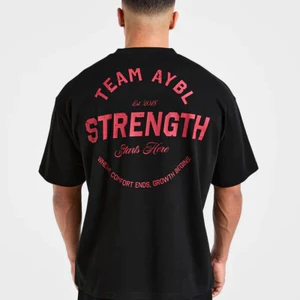 Áo thun nam cỡ lớn AYBL Mỹ dành cho thể dục và thể thao Áo thun ngắn tay cổ tròn 100% Cotton cao cấp