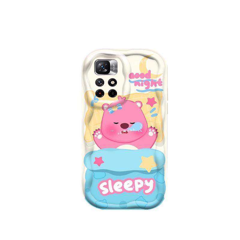 Vỏ Silicon Hoạt Hình Cho Redmi 10 Note 11 11S 12 Pro 4G 3D Phụ Kiện Vỏ Điện Thoại Mềm TPU Loopy Ốp Lưng Chống Sốc