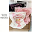 Milyfashion Mùa Hè Phong Cách Mới Dễ Thương Kem In Ống Top Ngắn Top Trắng Ren Viền Tất Cả Trận Đấu Mỏng Hơn Nhìn VVKA