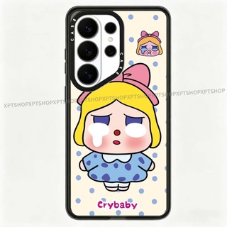 Từ Tính Bowknot Girl Acrylic Cứng Phone Case For Dành Cho Samsung Galaxy S26 25 24 23 22 UItra S26 25 24 Plus Vỏ Bảo Vệ Chống Sốc