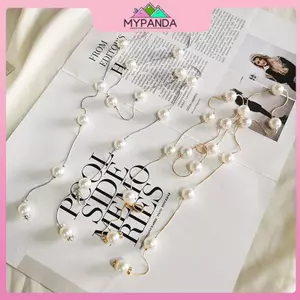 MYPANDA Ngọc Trai Nữ Dây Xích Mỏng Kim Loại Có Thể Điều Chỉnh Đơn Giản Cho Nữ Đầm Skinny Thắt Lưng Trang Trí.