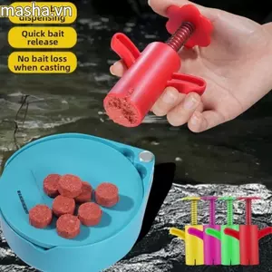 Máy ép mồi câu cá, Shotgun Pinching Mồi tạo tác Thiết bị đúc mồi, Dụng cụ cố định mồi cá ăn Móc câu cá di động Máy định hình mồi câu cá Chép câu cá
