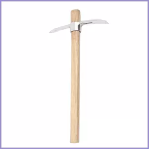 Dụng cụ Mattock Thép không gỉ nhỏ đa chức năng Mattock Garden Pick để làm vườn ngoài trời mueadsyvn