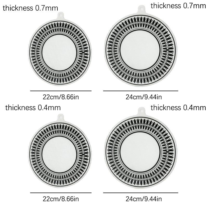 CANAMEK 1 Chiếc Bếp Cảm Ứng Thảm Nấu Ăn Chống Trầy Xước Cho Bếp Cảm Ứng Thảm Silicon Đa Năng Cho Nồi Chiên Không Khí Lót CSF