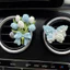TULIP CAR DIFFUSER STONE Mặt dây chuyền hương liệu cao cấp Mùi hương dài Dễ dàng lắp đặt Trang trí lỗ thông hơi