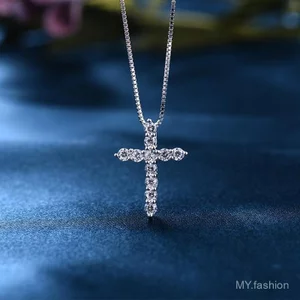 Vòng cổ nữ Cross Men, Chuỗi xương đòn kim cương đầy đủ