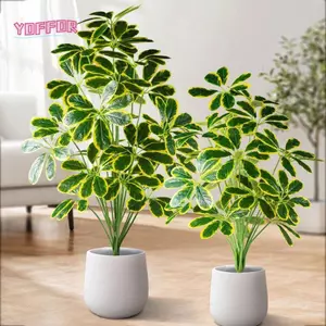 Cây Monstera nhân tạo YOFFOR, Chất liệu nhựa