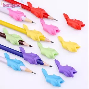 BORAGETE Hỗ trợ viết Grip Văn phòng phẩm Công cụ chỉnh sửa tư thế sinh viên tiện dụng
