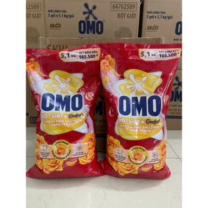 Bột giặt tay OMO 5.5kg/5.1kg hương Comfort mẫu mới nhất-NPPGT