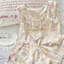 Phụ Nữ Pyjama Nơ Dễ Thương In Áo Vest Không Tay Quần Short Plus Kích Thước Thiết Kế Để Thư Giãn Trong Nhà Hàng Ngày Giải Trí Khoảnh Khắc