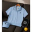 Áo croptop Pompeche- chất cotton thông hơi QCtập pickleball, tennis, gofl...