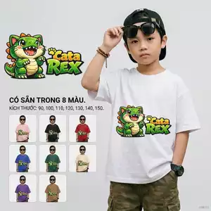 Áo thun trẻ em Mặc hằng ngày học sinh tiểu học Mềm mại