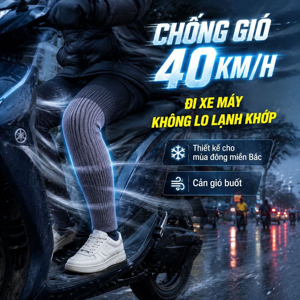 ⚡Ship Nhanh⚡Tất đầu gối dày dặn siêu ấm | Bọc chân dài chống lạnh chuyên dụng | Tất chân giữ ấm cho người già