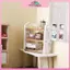 MYPANDA 1: 12 Nhà Búp Bê Thu Nhỏ Kệ Sách Ba Tầng Lưu Trữ Ra Đế Trưng Bày Đồ Nội Thất Mô Hình Trang Trí Đồ Chơi Nhà Búp Bê Phụ Kiện.