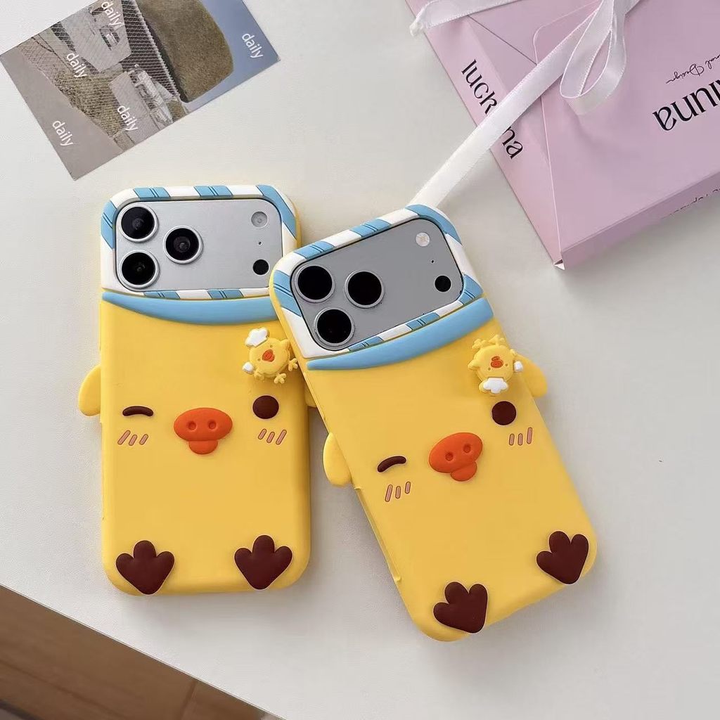 Xoay Nostril Chicken iphone17 Apple 16 Thích hợp cho Ốp điện thoại 14 / 15pro max Chống sốc