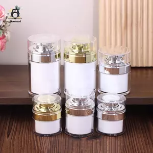 Bình chân không có thể đổ lại Kem du lịch và kem dưỡng da Hộp đựng mỹ phẩm có bơm dưỡng ẩm Lọ kem rỗng Phụ cấp nhà vệ sinh Mới