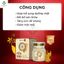 Yến Sào Nam Dược Tổ Yến Chưng Hồng Sâm Và Đông Trùng Hạ Thảo Bồi Bổ Sức Khỏe, Tăng Đề Kháng-Lọ 70ml