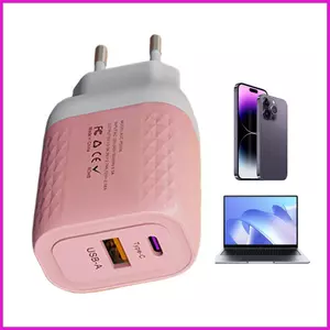 Khối sạc tường Sạc nhanh 120w Bộ chuyển đổi tường sạc nhanh Cổng đôi Khối sạc tốc độ cao Bộ sạc nhanh lyuvn