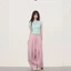 Chấm bi dễ thương Slim Fit Tee dành cho nữ mùa hè Áo thường ngày