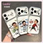 ốp lưng iphone Phiên bản Q của C Ronaldo, Messi và NeymarCho Iphone 17 Iphone 11 Pro 12 13 14 15 16 7 xs xr Pro Max Plus