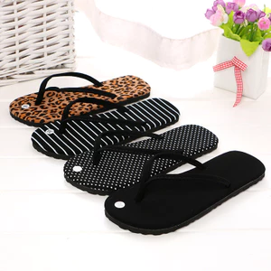 Da Báo In Hình Dép Dép Dép Dép Chống Trơn Trượt Dép Cotton Dép Đế Gót Lật Dép OPBU