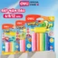 Đất Nặn Dầu Mềm Dẻo 6/8/12 Màu Deli Kèm Cán Đất Nặn An Toàn Không Dính Tay Màu Tươi Sáng Dễ Tạo Hình Cho Bé