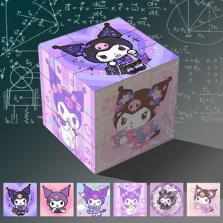Dễ Thương Kuromi Thứ Ba Khối Rubik Hàng Hóa Sinh Viên Sáng Tạo Đồ Chơi Giáo Dục Phong Cách Công Chúa Quà Tặng Giải Nén Giá Trị Cao 6.22