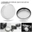 Guansfs Ống Kính Chuyên Nghiệp Nắp Trước Kim Loại Cho Máy Ảnh Fujifilm X100 X100S X100T Phụ Kiện Chụp Ảnh Màu Đen Nhẹ Chống Nước Chống Trầy Xước