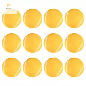 PPY 12 Miếng Bóng Tennis Bouncy Chất Liệu PU An Toàn Cho Thể Thao Trong Nhà Và Ngoài Trời Tập Thể Dục Tay Giảm Căng Thẳng