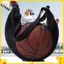 1 Chiếc Túi Bóng Đơn Có Dây Kéo Nhà Thơ Lưới Bóng Bảo Quản Thiết Bị Thể Thao Dây Rút Sling Bảo Quản Lưới Mang Bóng Rổ