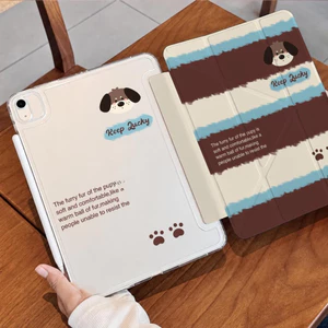 Ốp Bảo Vệ Cho iPad M4 M5 2026 air8 pro 11 inch gen7th 8th 9th air4th gen12 A17 Pro thế hệ thứ 10 Mini6 gen11 a16 vỏ mini a17 pro Y-fold Vỏ Trong Suốt Chống Rơi