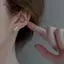 AqToCna Lãng Mạn Dễ Thương Ngôi Sao Bốn Cánh Bông Tai Dành Cho Nữ Trang Sức Thời Trang Quà Tặng AqToCna