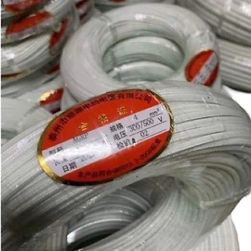 Dây điện chịu nhiệt độ cao amiang cuộn 100m, dây chịu nhiệt, dây điện amiang chịu nhiệt, dây cáp điện chịu nhiệt