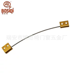 Hợp kim nhôm Phụ kiện hồ sơ Phụ kiện cửa sổ tiêu chuẩn Châu Âu Khe cắm phần cứng Dây thép Chống phụ kiện Chuỗi cửa sổ khối chống phụ kiện T2NH
