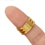 Kim Loại Đồng Thimble Handmade DIY Cross Stitch May Công Cụ Chống Dính Hộ Gia Đình Cổ Dày Thimble 6.25 WVBR