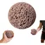 THEGIRL8B Tay Callus Ball, Dung nham tự nhiên Họa tiết xốp Grip Strengthening Ball, Massage di động Huấn luyện cơ bắp 5cm Tay nắm bóng Đá Leo núi
