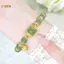 < Honeyba > Thời Trang Sáng Tạo Hoa Sen Mặt Dây Chuyền Luy Đính Hạt Vòng Tay Vintage Ánh Sáng Sang Trọng Handmade Trang Sức Lắc Tay Cho Nữ Bé Gái Quà Tặng Sinh Nhật Đẹp