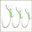 Bass Câu Cá 10 Miếng Phát Sáng Angling Giàn Khoan Dụng Cụ Cá Hồi Móc Câu Cá Cho Mèo Bass Crappie Kayaking kouvn
