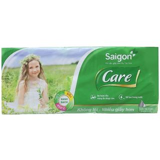 10 cuộn giấy vệ sinh không lõi Saigon Care 2 lớp