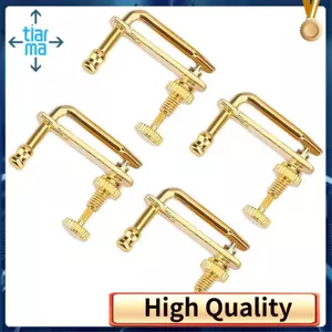 4 Chiếc Violin Fine Tuners Vàng Violin Phần Dây Điều Chỉnh Thay Thế Cho 4 / 4 Violin