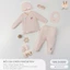 Bộ cài lệch sơ sinh tặng kèm phụ kiện [ Siêu Mềm, Mát, Mịn Co Dãn Và Thấm Hút Mồ Hôi Tốt] Size 0M-6M (6DSCC10)