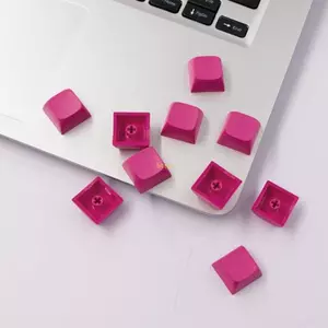 Btsg 10 Cái PBT Trống Keycap XDA Profile 1U Bổ Sung Chơi Game Keycap DIY Nút Phím Bàn Phím
